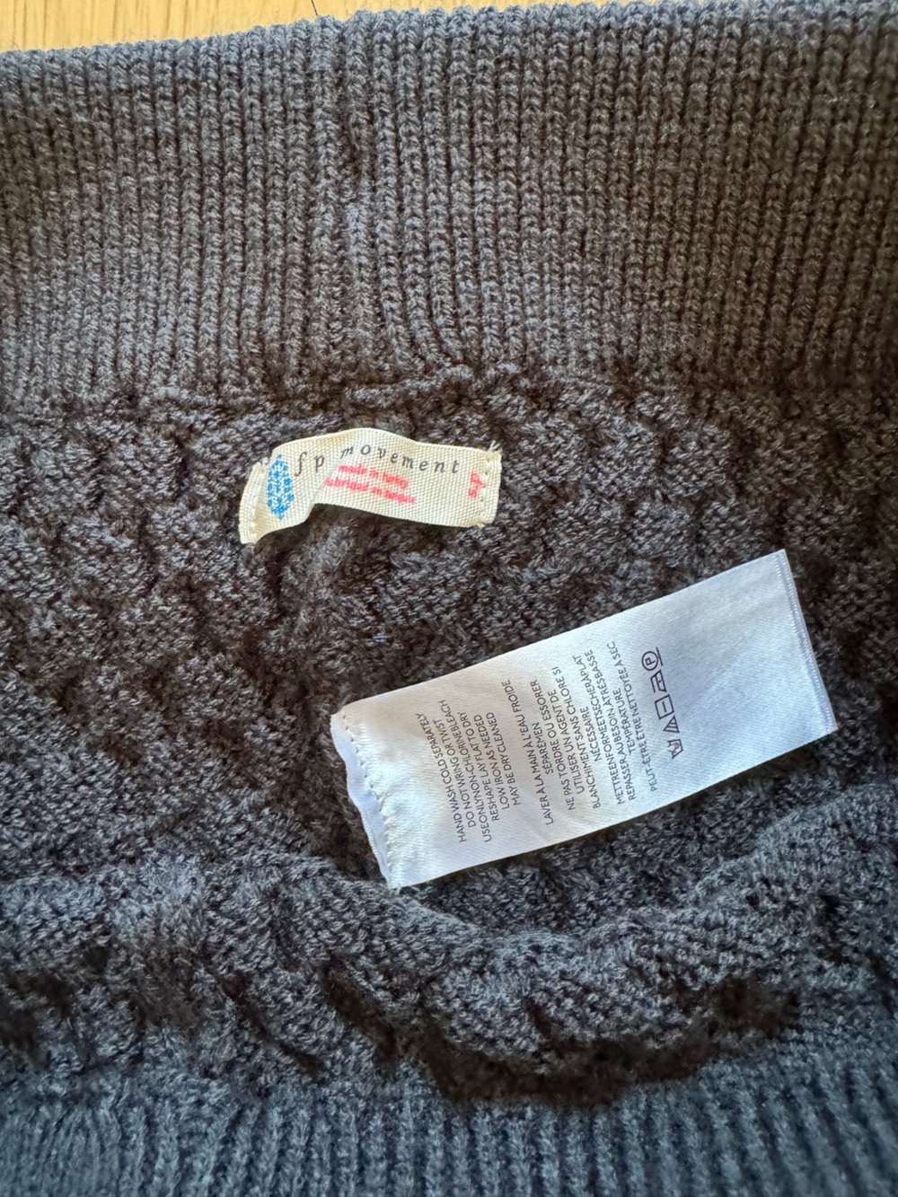 FP Movement "Selin" Textured Knit Matching Set - Sweater & Leggings - Size s - Picture 9 of 10